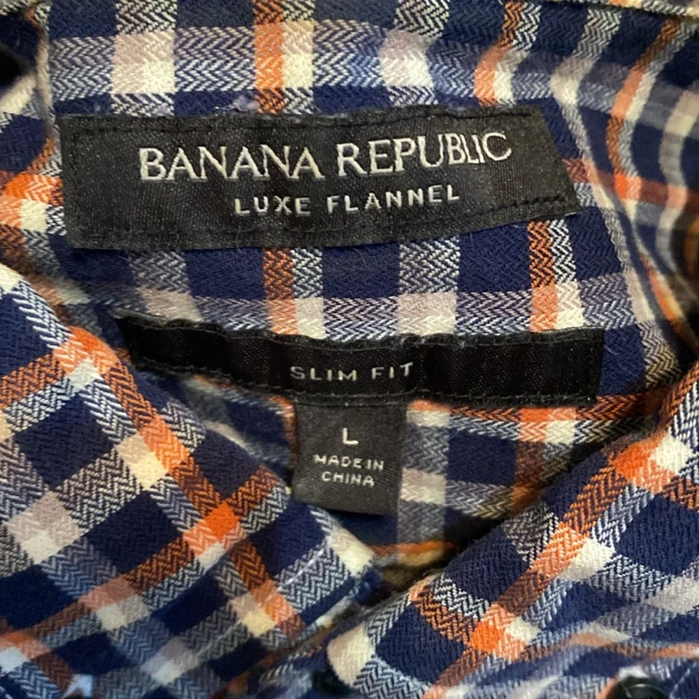 Banana Republic flannel